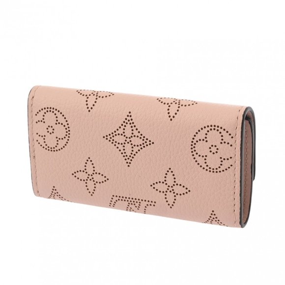 LOUIS VUITTON Monogram Mahina Multicle 4 Pink M82760 Leather Key Case - Picture 3 of 13